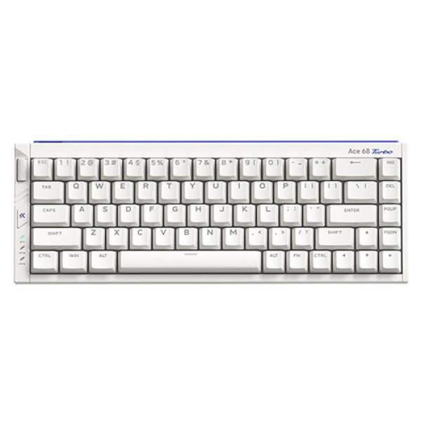 Bàn phím cơ MCHOSE Ace68 Turbo HE Nova White