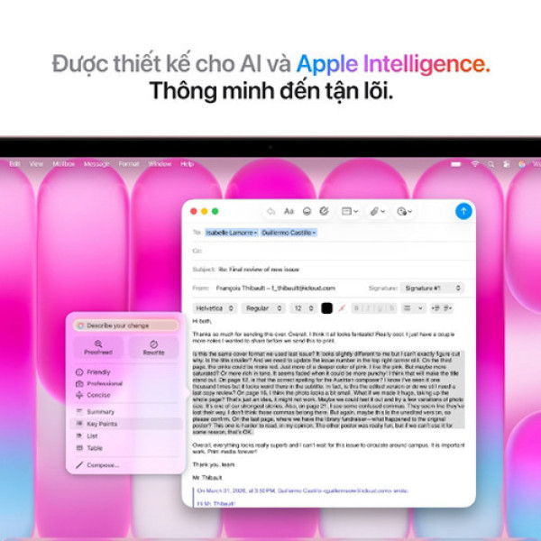 MacBook Neo 13inch A18 PRO MHFH4SA/A Blush (6 CPU | 5 GPU | 8GB | 256GB | Chính hãng Apple Việt Nam)