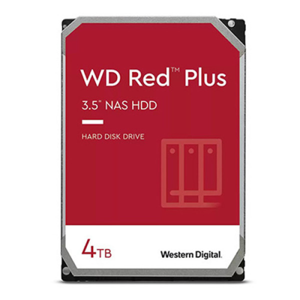 Ổ cứng Western Digital Red Plus 4TB 3.5 inch 128MB Cache 5400RPM WD40EFZZ