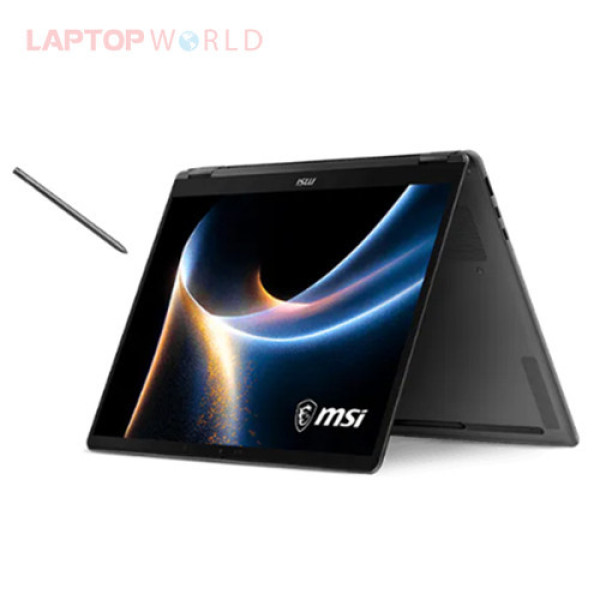 Laptop MSI Prestige 14 Flip AI+ D3MTG-021VN (Ultra 9 386H | 32GB | 1TB | Intel® Arc Graphics | 14inch FHD+ OLED | Cảm ứng | Bút cảm ứng | Win 11 | Xám)