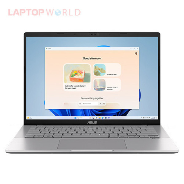 Laptop ASUS Vivobook S14 S3407VA-LY256W (Core™ 7 240H | 16GB | 512GB | Intel® UHD Graphics | 14inch WUXGA | Win 11 | Bạc)