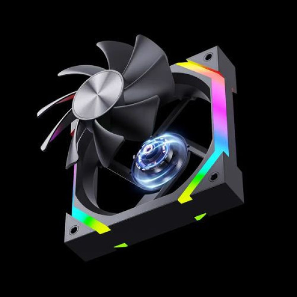 Fan Case Starlink V9 PRO LED ARGB (120mm, Điều tốc PWM, Đồng bộ Mainboard, Màu Đen)