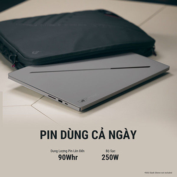 Laptop Asus ROG Zephyrus G16 GU606AM-TB032W (Ultra 9 386H | 32GB | 1TB | RTX 5060 8GB | 16inch WQXGA OLED 240Hz | Win 11 | Xám)