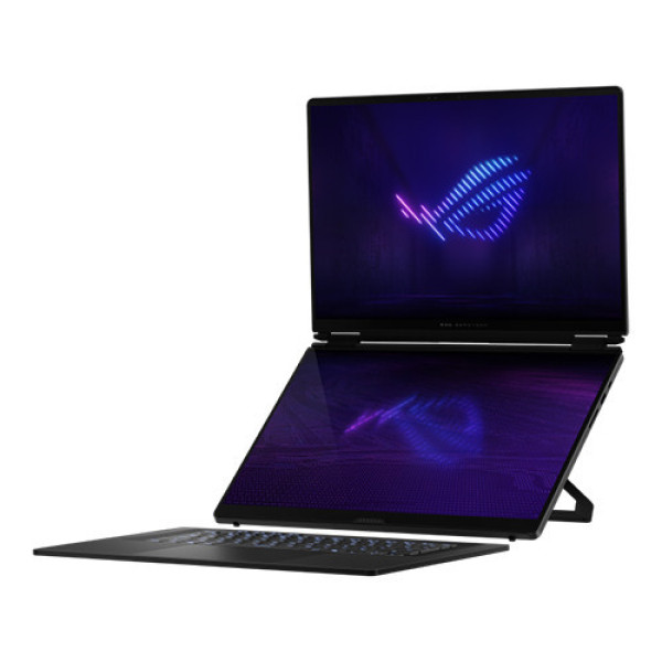 Laptop Asus ROG Zephyrus Duo GX651AX-SR050WS (Ultra 9 386H | 64GB | 2TB | RTX 5090 24GB | 16inch 3K OLED 120Hz | Cảm ứng | Bút cảm ứng | Win 11 | Office | Xám)