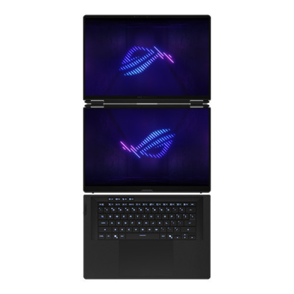 Laptop Asus ROG Zephyrus Duo GX651AX-SR050WS (Ultra 9 386H | 64GB | 2TB | RTX 5090 24GB | 16inch 3K OLED 120Hz | Cảm ứng | Bút cảm ứng | Win 11 | Office | Xám)