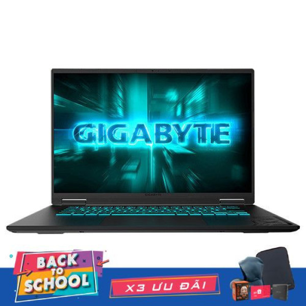 Laptop Gigabyte Gaming A16 CVHI3MY893SH (Core i7-13620H | 16GB | 512GB | RTX 5060 | 16inch FHD+ 165Hz | Win 11 | Đen)