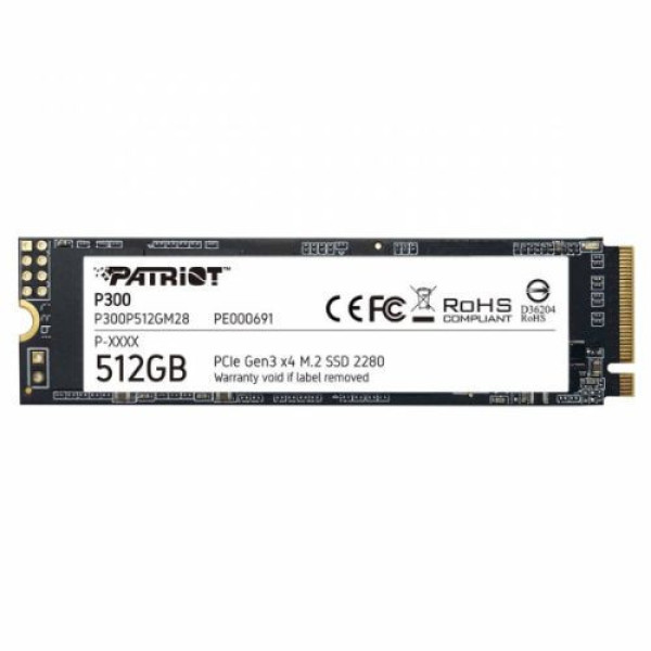 Ổ cứng SSD Patriot P300 512GB M2 2280 NVMe (P300P512GM28)