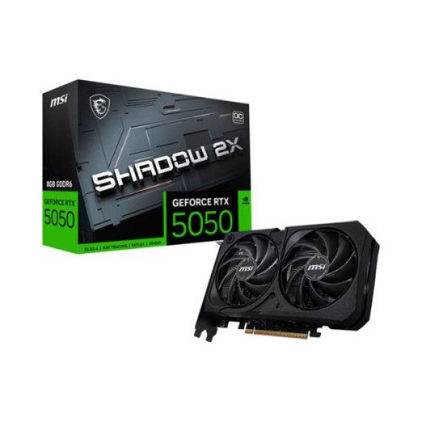 VGA MSI RTX 5050 SHADOW 2X 8G OC GDDR6
