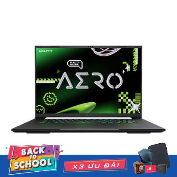 Laptop Gigabyte AERO X16 4WHN3VNC93AH (Ryzen™ Al 9 465 | 16GB | 512GB | RTX™ 5070 8GB | 16inch WQXGA 165Hz | Win 11 | Xám)