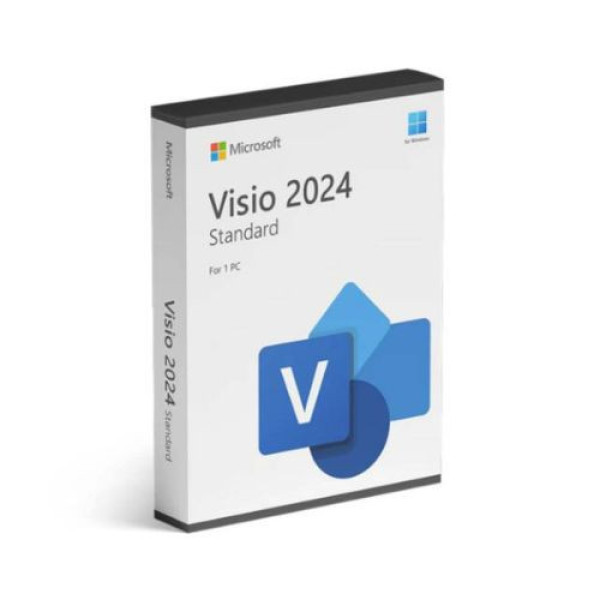 Phần mềm Microsoft Visio Std 2024 All Lng Retail Online ESD (EP2-07167)