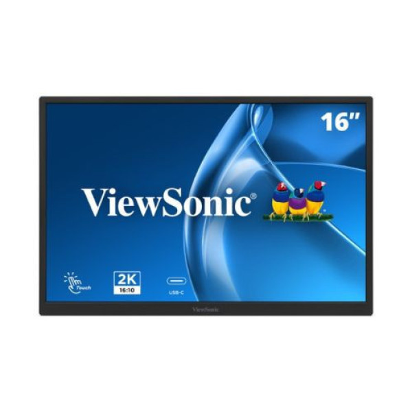 Màn hình di động ViewSonic TD1617A-2K (16inch | WQXGA | IPS | 165Hz | 3ms | Speaker | Cảm ứng)