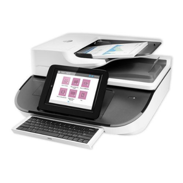 Máy Scan HP Digital Sender Flow 8500 fn2 Document Capture Workstation L2762A (Scan đảo mặt | Mặt kính phẳng | ADF)