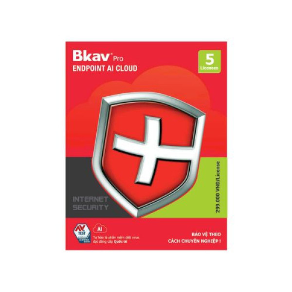 Phần mềm Diệt Virus BKAV Enpoint AI Cloud (10 thiết bị/ năm)