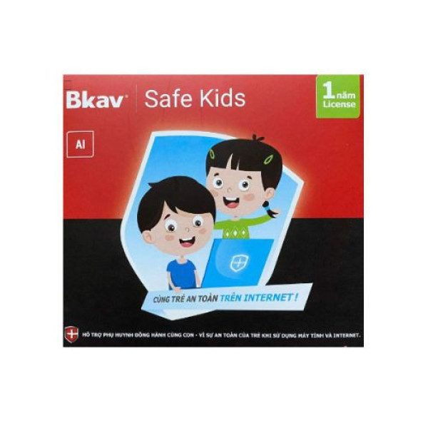 Phần mềm Diệt Virus BKAV Safe Kids Online (1 thiết bị/ năm)