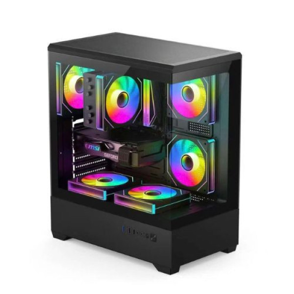 Vỏ máy tính Aigo C365 (ATX - 3 Fan RGB )