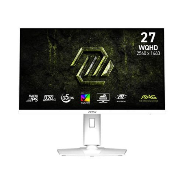 Màn Hình Gaming MSI MAG 274QRFW X32 (27 inch | IPS | 2K | 320Hz | 0.5ms)