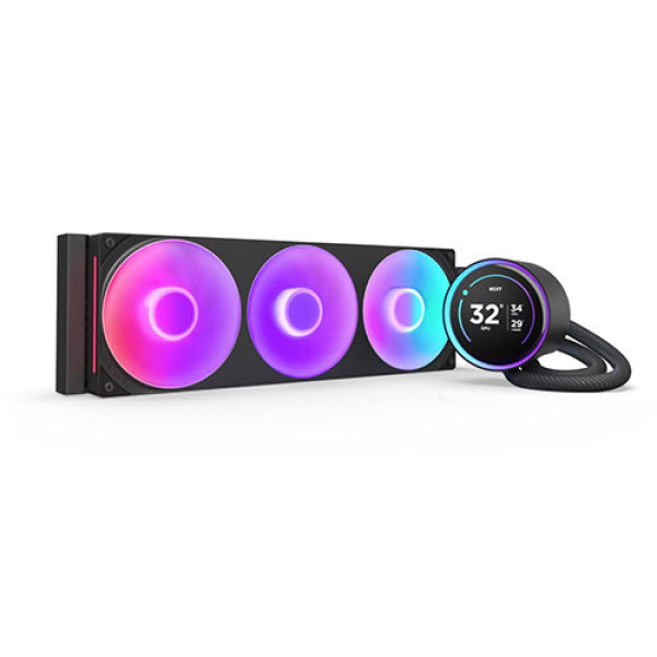 Tản Nhiệt Nước NZXT KRAKEN ELITE 360 RGB V2 BLACK 360mm (RL-KR36E-B2)