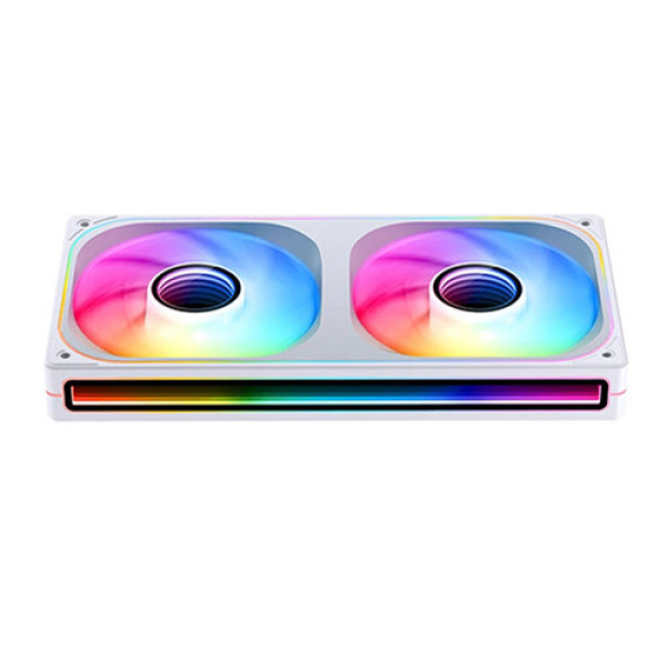 Fan case JONSBO ZB-240WR WHITE LED ARGB REVERSE (FAN ngược)