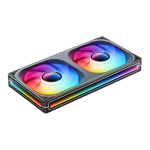 Fan case JONSBO ZB-240B BLACK LED ARGB (FAN xuôi)
