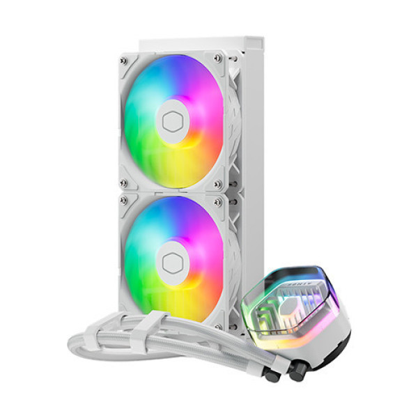 Tản Nhiệt Nước Cooler Master MasterLiquid 240 Atmos ARGB White