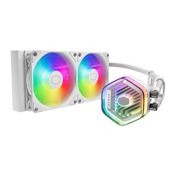 Tản Nhiệt Nước Cooler Master MasterLiquid 240 Atmos ARGB White