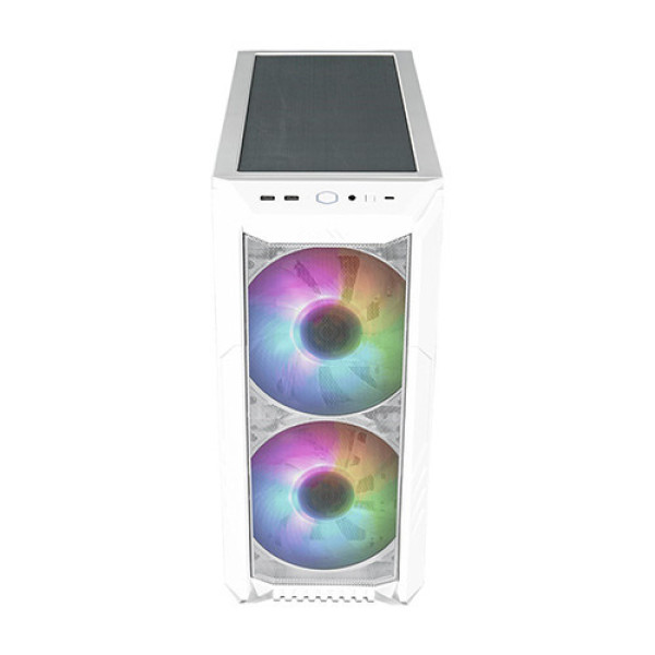 Vỏ case CoolerMaster HAF 500 WHITE (ATX, 3 Fan ARGB)