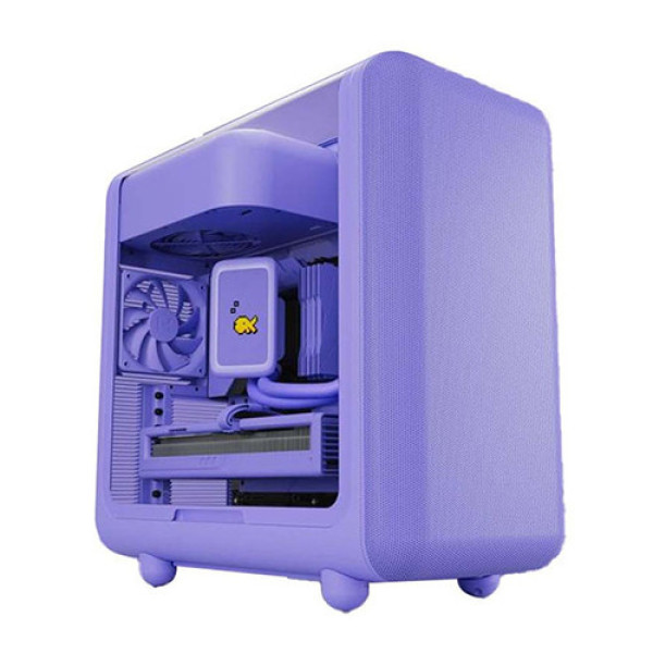 Vỏ case HYTE X50 Taro Milk (eATX/0 Fan)