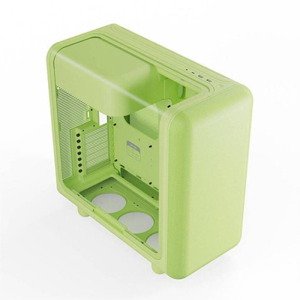 Vỏ case HYTE X50 Matcha Milk (eATX/0 Fan)