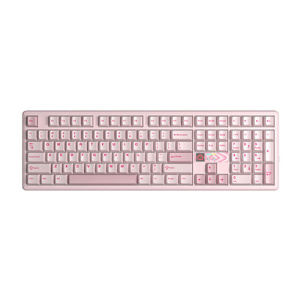 Bàn phím cơ AULA F108 Pro V2 Pink Strawberry Mint switch