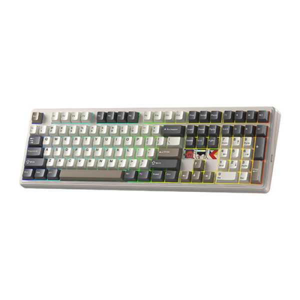 Bàn phím cơ AULA F108 Pro V2 Classic Retro Panda switch