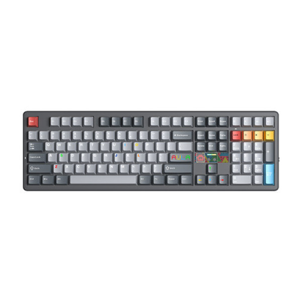 Bàn phím cơ AULA F108 Pro V2 Dolch Seascape switch