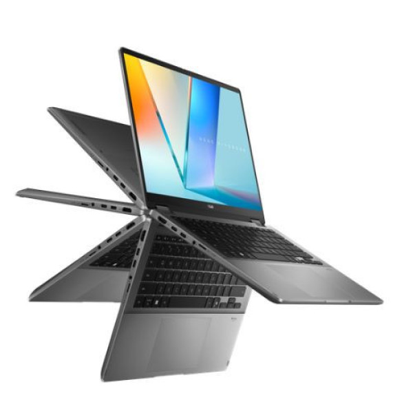 Laptop ASUS Vivobook 14 Flip TP3407AA-SG029W (Ultra 7 355 | 16GB | 512GB | Intel® Arc™ Graphics | 14inch WUXGA | Win 11 | Xám)