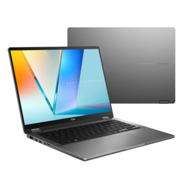 Laptop ASUS Vivobook 14 Flip TP3407AA-SG029W (Ultra 7 355 | 16GB | 512GB | Intel® Arc™ Graphics | 14inch WUXGA | Win 11 | Xám)