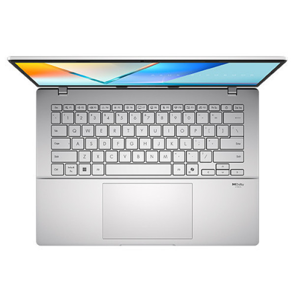 Laptop ASUS Vivobook S14 S3407VA-LY147W (Core 5 210H | 16GB | 512GB | Intel® Graphics | 14inch WUXGA | Win 11 | Bạc)