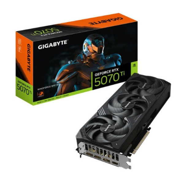 VGA Gigabyte RTX 5070 Ti WINDFORCE SFF 16GB (N507TWF3-16GD)