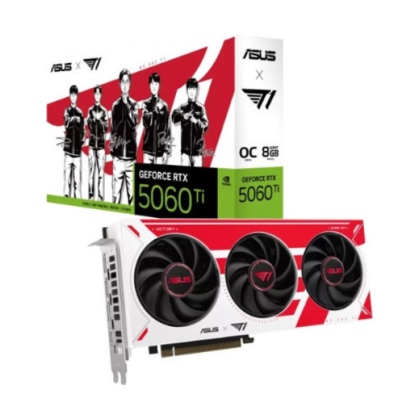 VGA ASUS T1 GeForce RTX 5060Ti 8GB GDDR7 OC Edition (T1-RTX5060TI-O8G-GAMING)