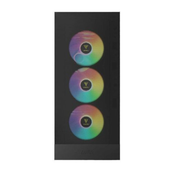 Vỏ Case Gamdias AURA GC15 BLACK (ATX/4 Fan) CAAURAGC15BLGA