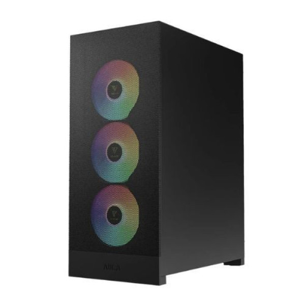 Vỏ Case Gamdias AURA GC15 BLACK (ATX/4 Fan) CAAURAGC15BLGA