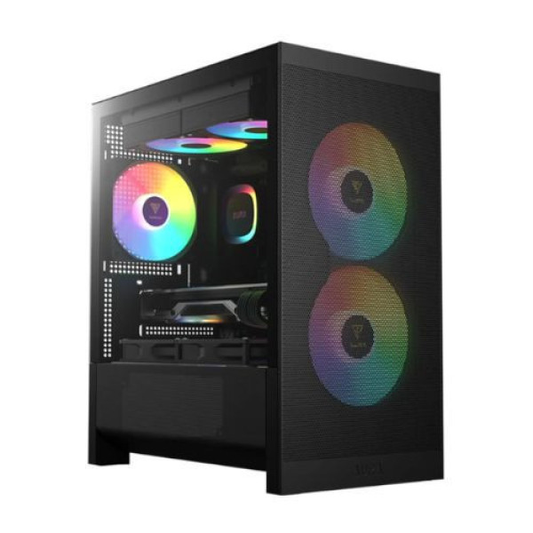 Vỏ Case Gamdias AURA GC15M Black ARGB (CAAURAGC15MBLGA)