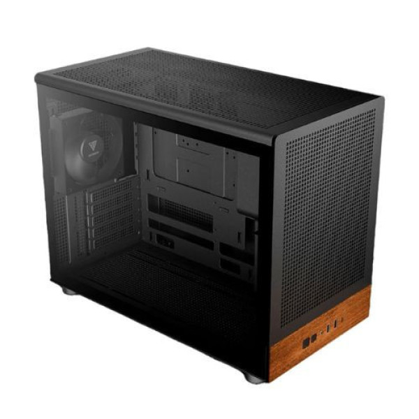Vỏ Case Gamdias ATHENA M4M WOOD Black ARGB CAATHEM4MWBLGA 