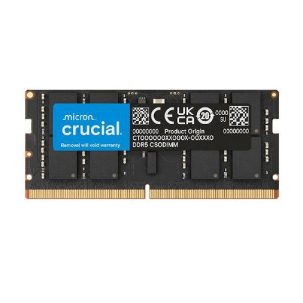 Ram laptop Crucial 16GB DDR5 bus 6400MHz (CT16G64C52CS5)