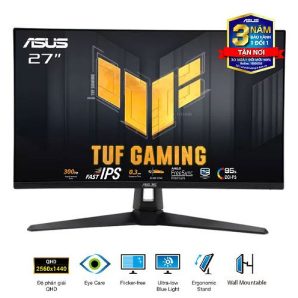 Màn Hình ASUS TUF Gaming VG27AQM5A (27 inch | IPS | 2K | 300Hz | 0.3ms | Speaker)