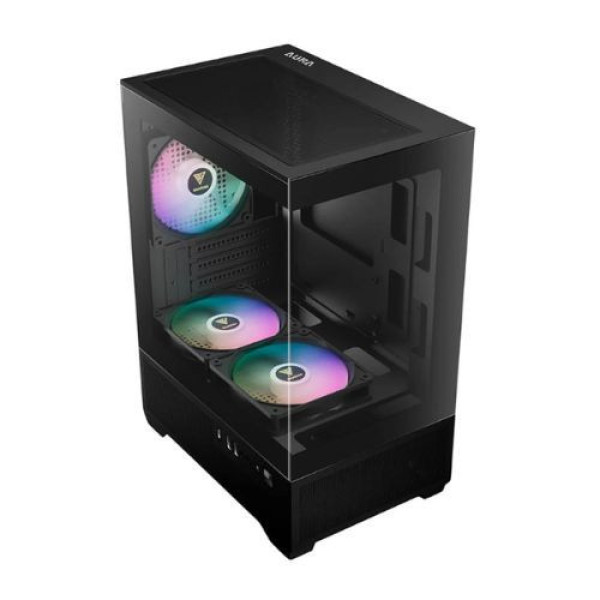 Vỏ Case Gamdias AURA GC9M Elite Black ARGB CAAURAGC9MELBLGA 