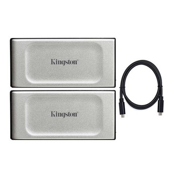 Ổ cứng di động gắn ngoài SSD Kingston SXS2000 4TB (USB 3.2 Gen 2x2 / 2,000MB/s read, 2,000MB/s write) _SXS2000/4000G