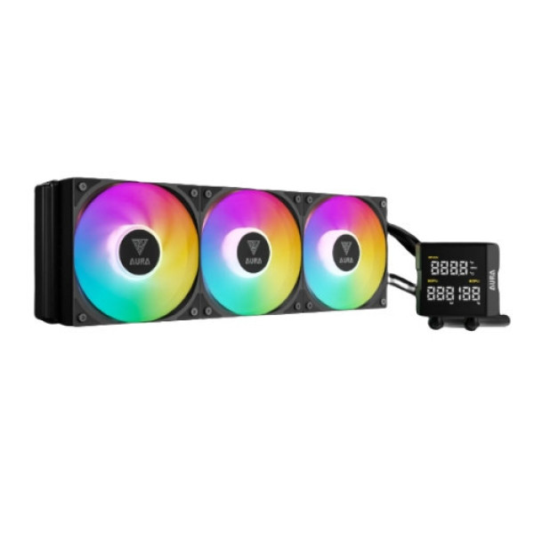 Tản nhiệt nước AIO Gamdias AURA GL360 LITE II DIGITAL Đen