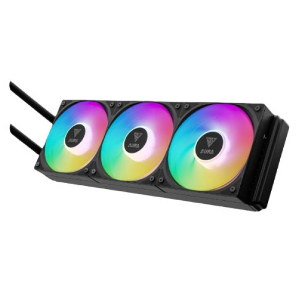 Tản nhiệt nước AIO Gamdias AURA GL360 LITE II DIGITAL Đen