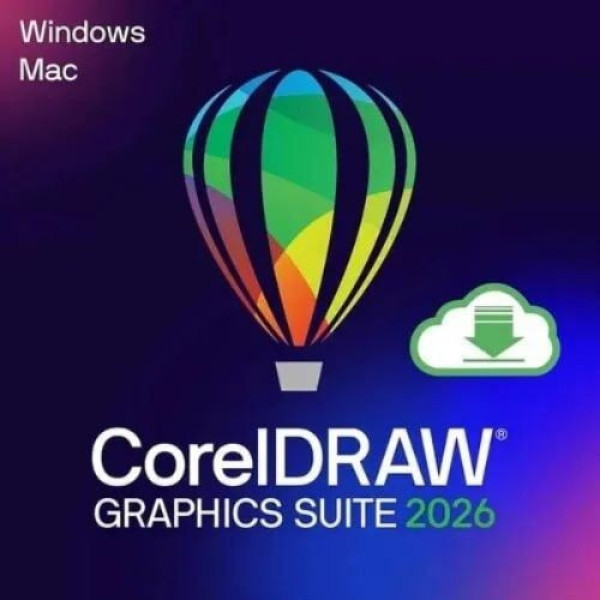 Phầm mềm CorelDRAW Graphics Suite 2026 Business Perpetual License (incl. 2 Yr CorelSure Maintenance)