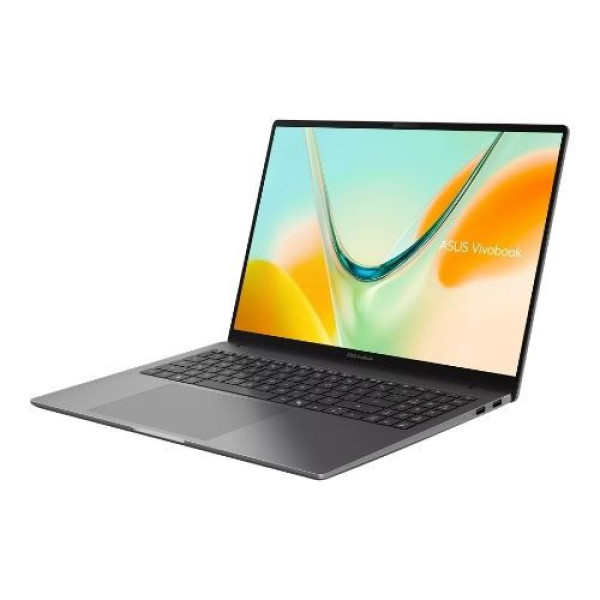 Laptop ASUS Vivobook S16 S5608QA-MB354W (Snapdragon® X  X1 26 101 | 16GB | 512GB | Qualcomm® Adreno™ GPU | 16 inch WUXGA | Win 11 | Xám)