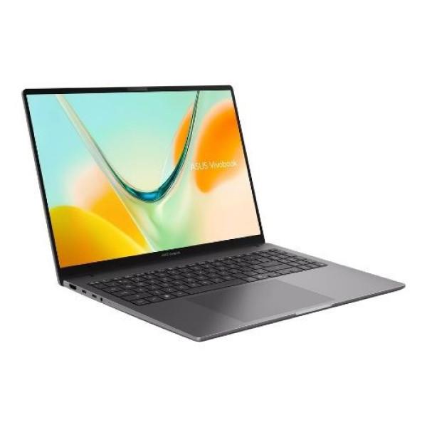 Laptop ASUS Vivobook S16 S5608QA-MB354W (Snapdragon® X  X1 26 101 | 16GB | 512GB | Qualcomm® Adreno™ GPU | 16 inch WUXGA | Win 11 | Xám)