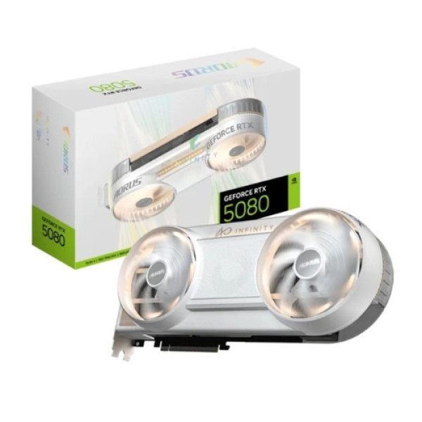 VGA Gigabyte Aorus GeForce RTX 5080 Infinity Wood 16G (N5080AORUSIF WD-16GD)